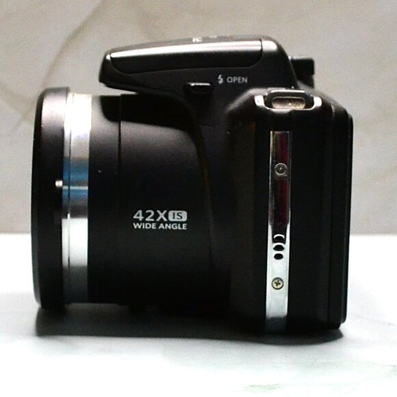 Kodak Pix Pro Digital Bridge Camera AZ421 Black Works Battery Incl Works - Picture 3 of 9